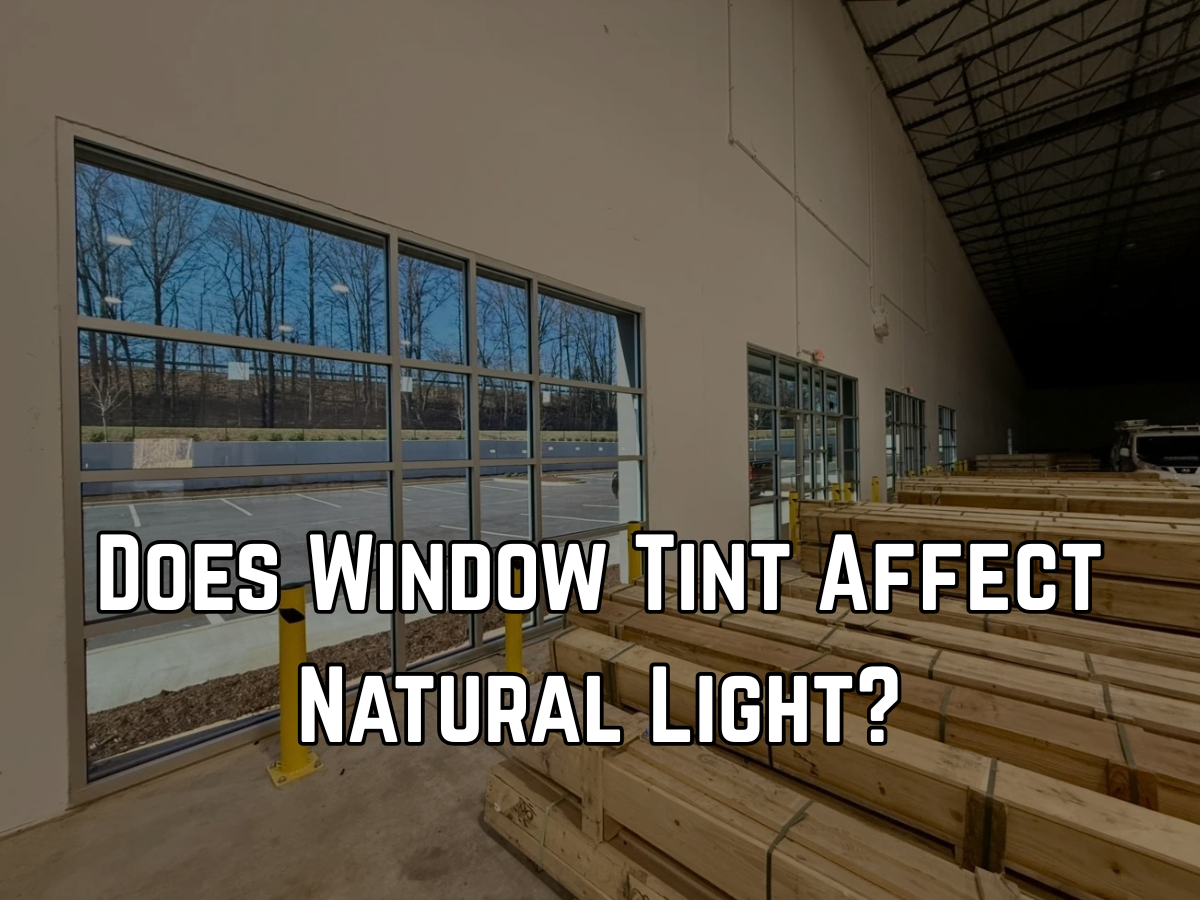 Does Window Tint Affect Natural Light?