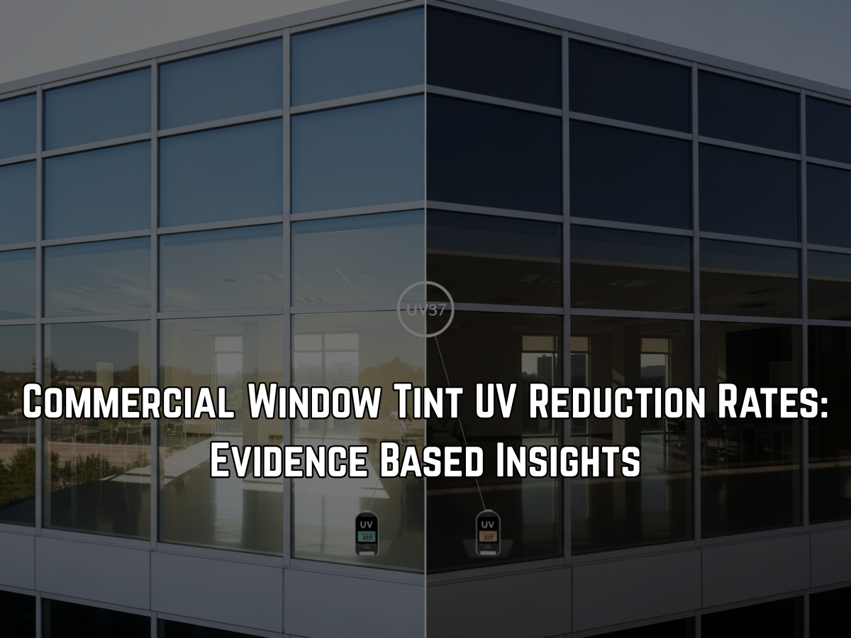 Commercial Window Tint UV Reduction