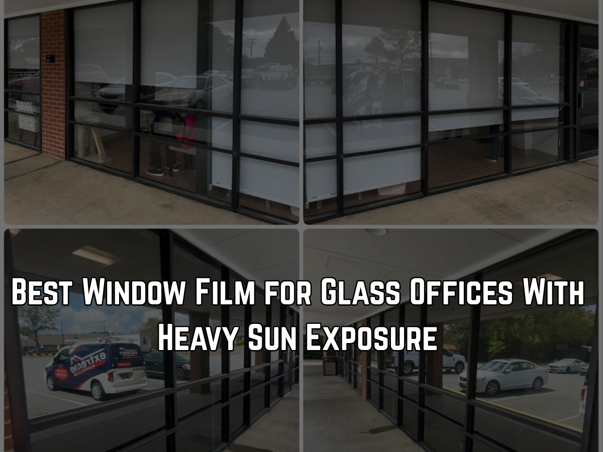 window film for glass offices