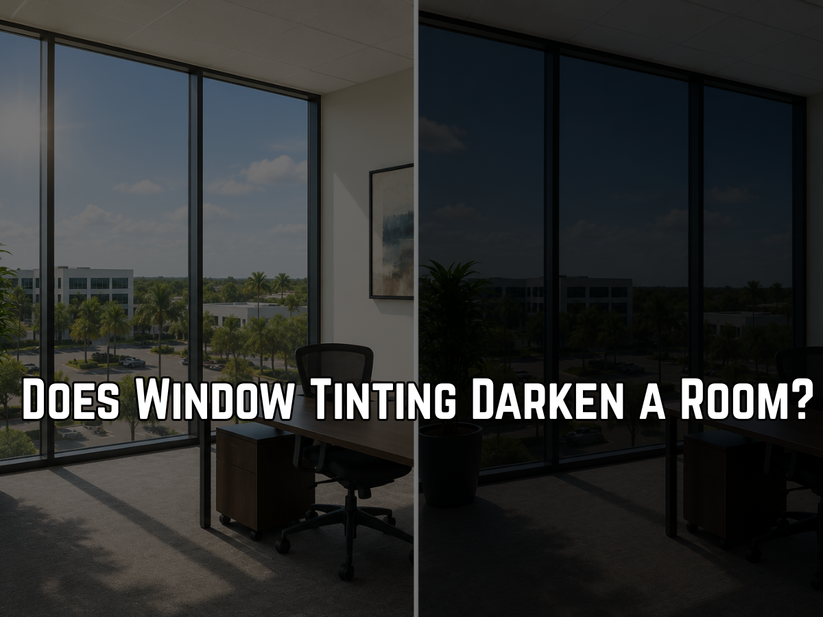 Does Window Tinting Darken a Room
