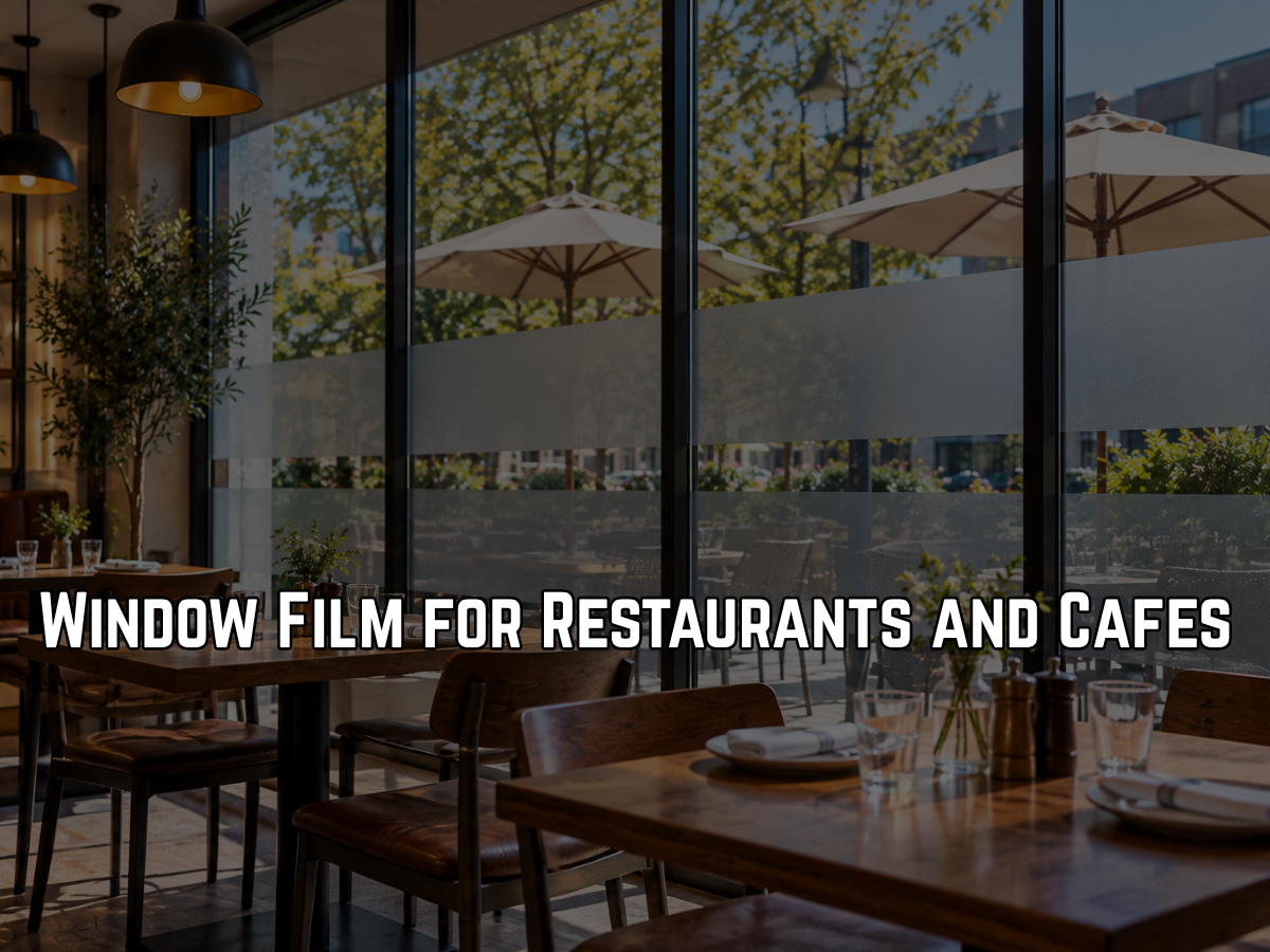 Window Film for Restaurants and Cafe